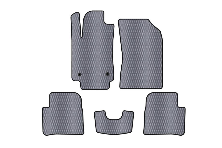 Citroen C-3 2016–2023 Gumové autokoberce Carsuit (HB, šedé) Image
