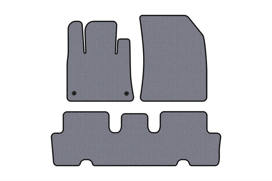 Citroen C-4 Picasso 2013–2022 Gumové autokoberce Carsuit V1 (2 řady, šedé) Image