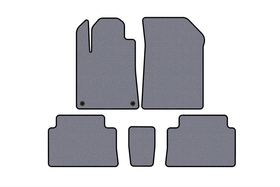 Citroen C-5 2001–2008 Gumové autokoberce Carsuit (šedé) Image