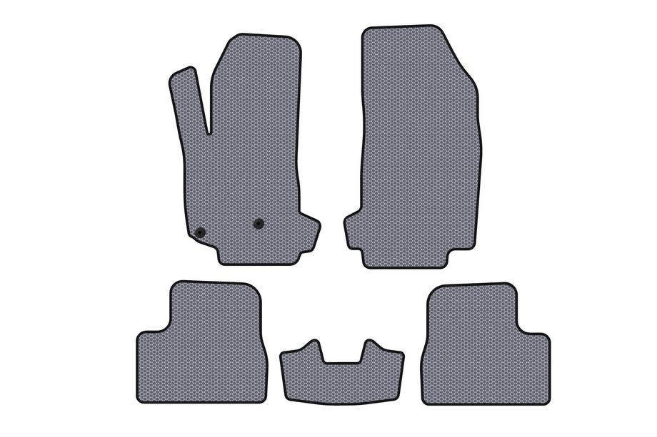 Citroen DS-3 2009–2016 Gumové autokoberce Carsuit V-2 (šedé) Image