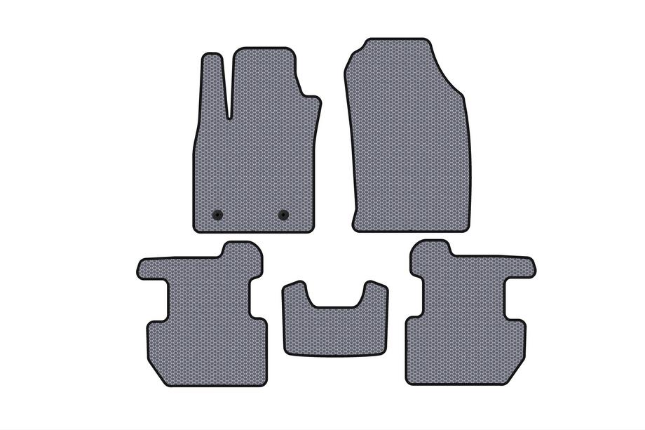Ford EcoSport 2013–2022 Gumové autokoberce do interiéru Carsuit (2018-2022, šedé) Image