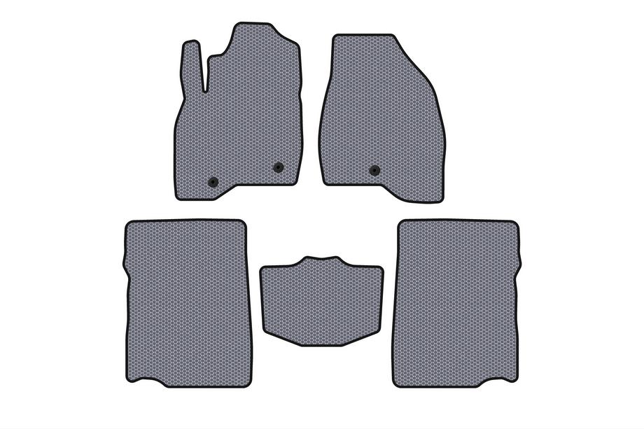 Ford Explorer 2011–2019 Gumové koberce do interiéru Carsuit (2017-2019, 2. řada, 7místné, šedé) Image