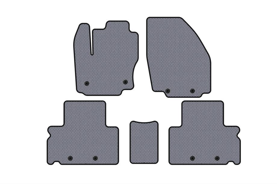 Ford S-Max 2007–2014 Gumové autokoberce Carsuit (šedé) Image