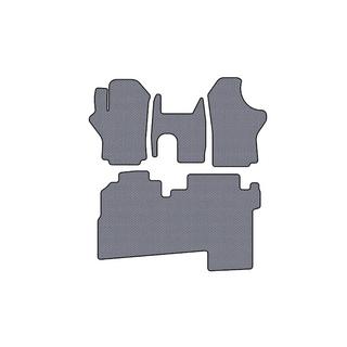 Gumové koberce Carsuit (2004-2007, 2 řady, 8místné, šedé) Hyundai H200, H1, Starex 1998–2007 fotografie 1