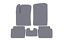 Hyundai I-10 2008–2013 Gumové autokoberce Carsuit (HB, šedé) fotografie 1