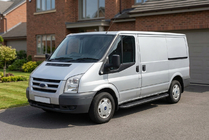 Ford Transit 2000–2014 Boční prahy Bosphorus Black (2 ks, hliník) fotografie 1