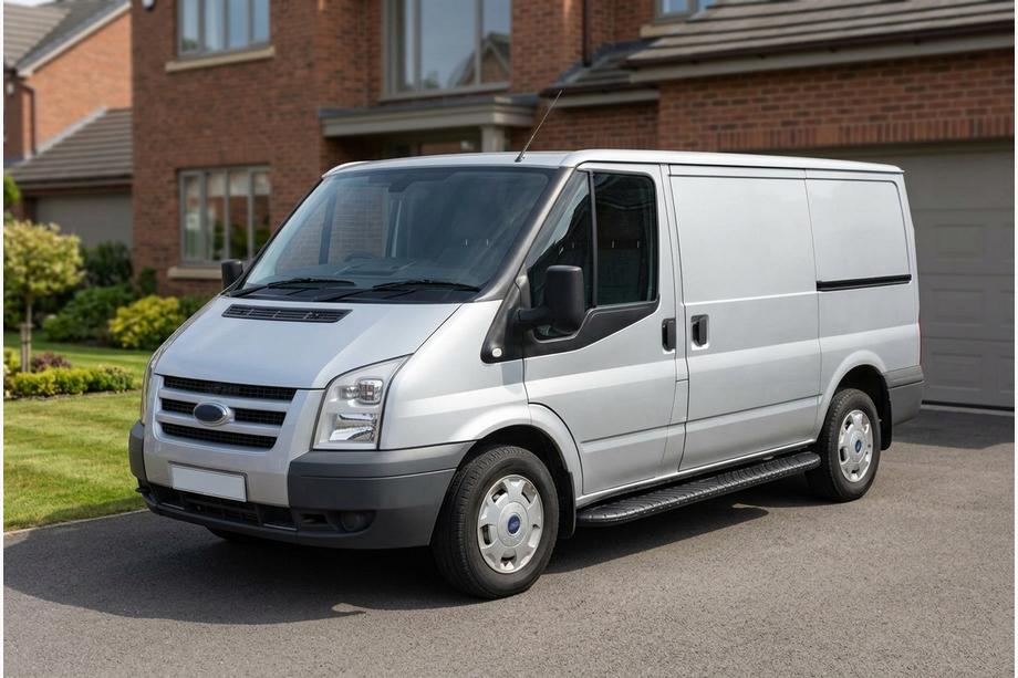 Ford Transit 2000–2014 Boční prahy Bosphorus Black (2 ks, hliník) Image