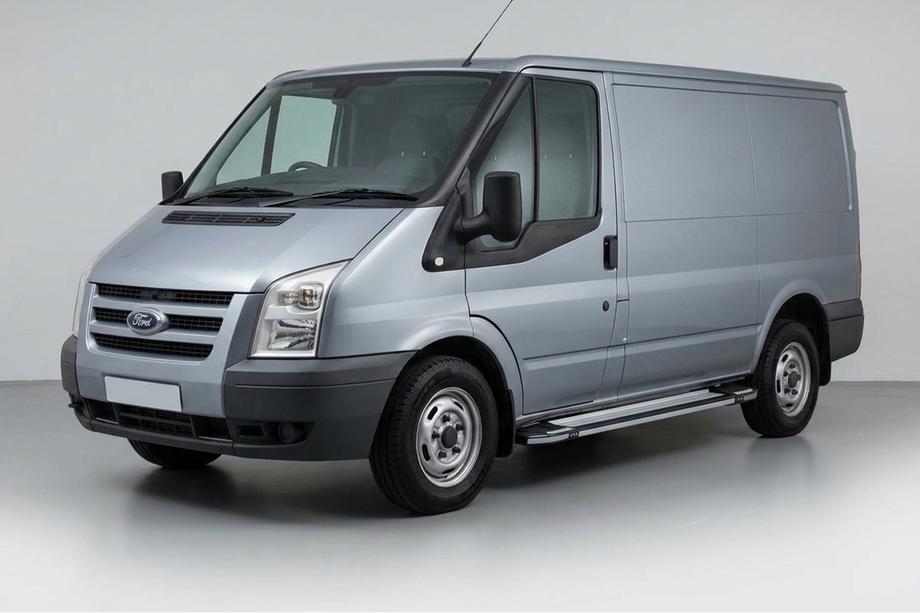 Ford Transit 2000–2014 Boční nášlapy Rainbow (2 ks, hliník) Image