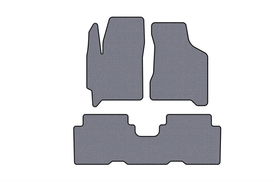Kia Carens 1999–2012 Gumové autokoberce Carsuit (šedé) Image