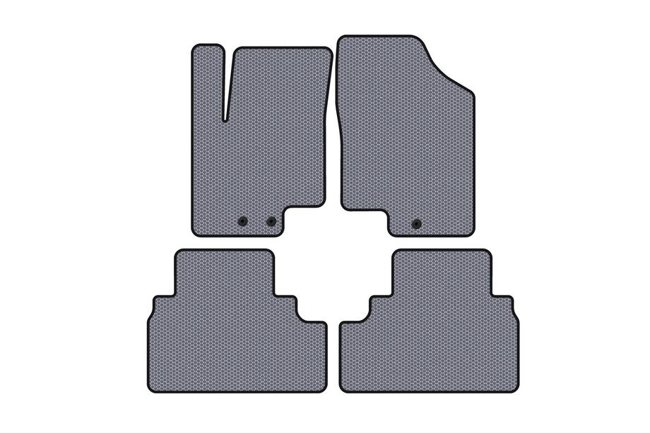 Kia Venga 2010–2019 Gumové autokoberce Carsuit (šedé) Image