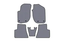 Land Rover Freelander I 1997–2006 Gumové autokoberce Carsuit (šedé) fotografie 1