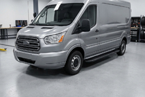 Ford Transit 2014– Boční prahy Bosphorus Black (2 ks, hliník) fotografie 1