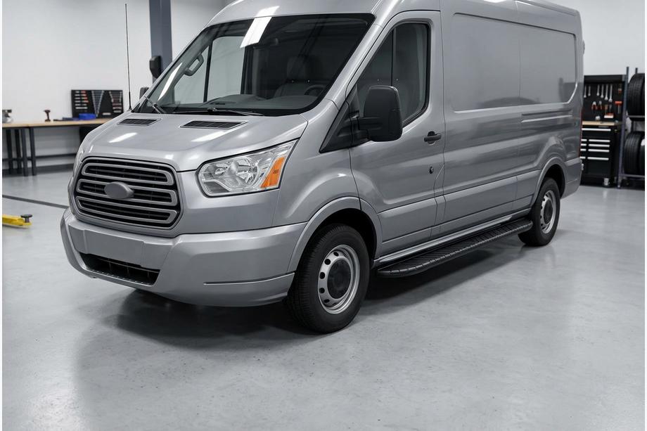 Ford Transit 2014– Boční prahy Bosphorus Black (2 ks, hliník) Image