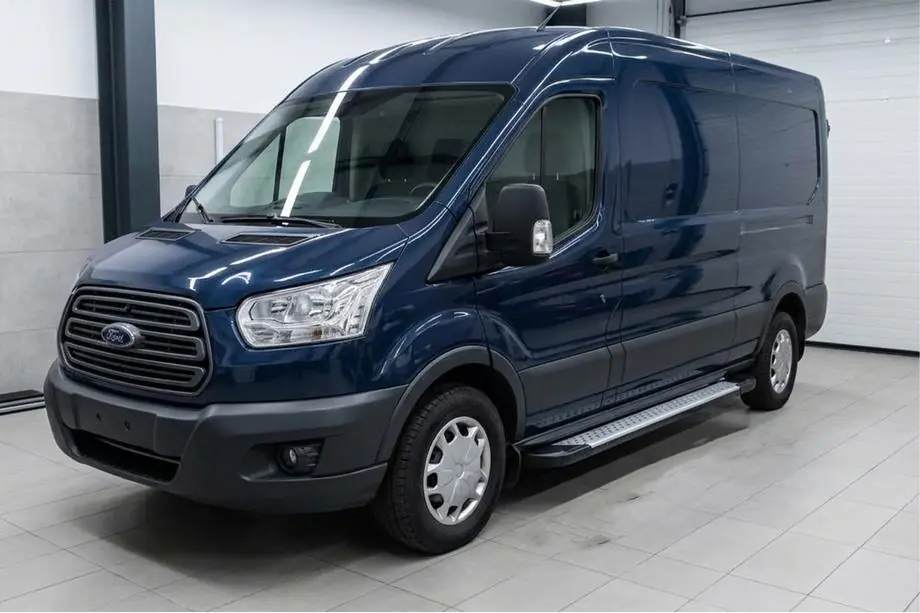 Ford Transit 2014– Boční nášlapy Allmond Grey (2 ks, hliník) Image