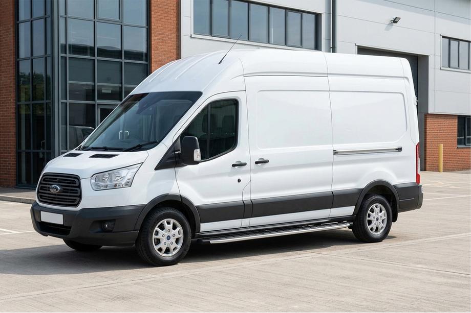 Ford Transit 2014– Boční prahy Fullmond (2 ks, hliníkové) Image