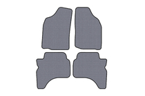 Mitsubishi L200 1996–2006 Gumové autokoberce Carsuit (šedé) fotografie 1
