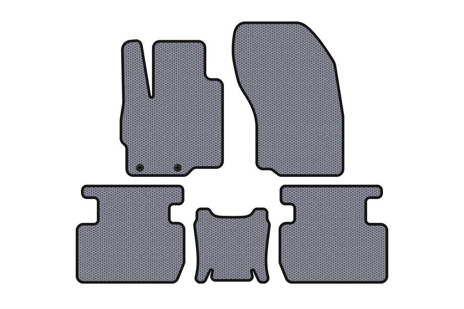 Mitsubishi Outlander 2021– Gumové autokoberce Carsuit (šedé) Image