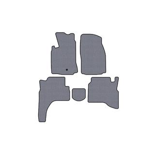 Gumové autokoberce Carsuit (šedé) Mitsubishi Pajero Sport 1996–2007 fotografie 1