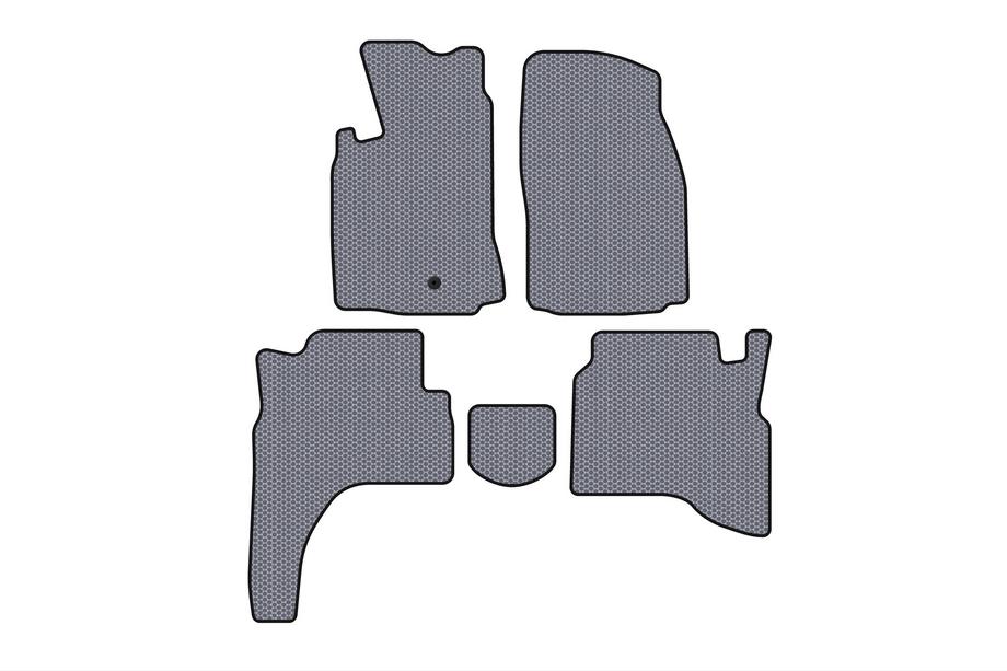 Mitsubishi Pajero Sport 1996–2007 Gumové autokoberce Carsuit (šedé) Image
