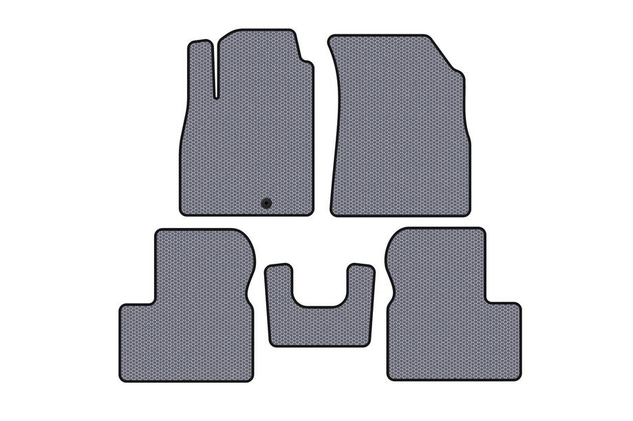 Nissan Micra K13 2011–2016 Gumové autokoberce Carsuit (šedé) Image