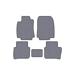 Gumové autokoberce Carsuit (HB, šedé) Nissan Tiida 2011–2014 fotografie 1