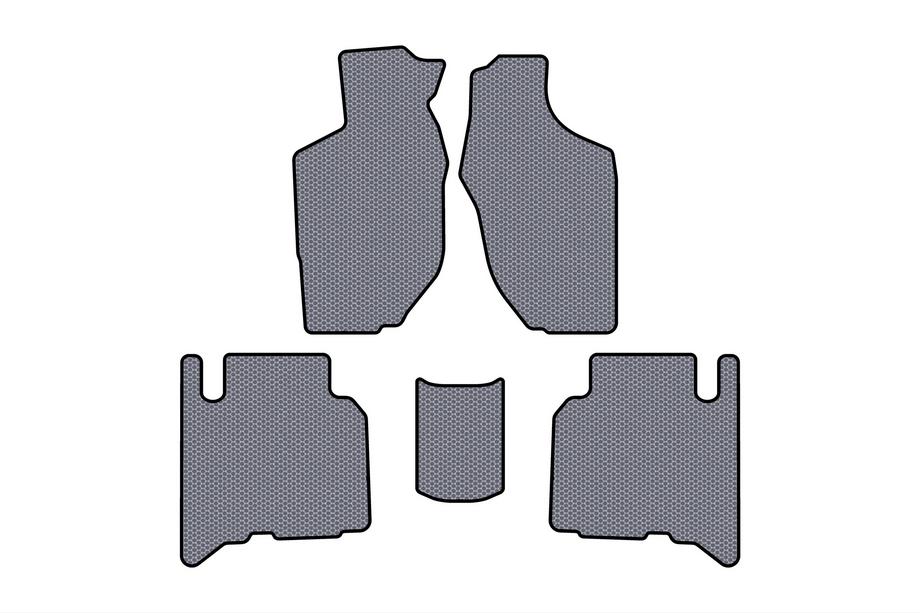 Opel Frontera 1998–2003 Gumové autokoberce Carsuit (5dveřové, šedé) Image