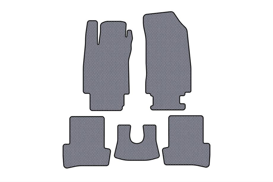Renault Clio III 2005–2012 Gumové autokoberce Carsuit (šedé) Image