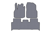 Renault Scenic/Grand 2003–2009 Gumové autokoberce Carsuit (2 řady, šedé) fotografie 1