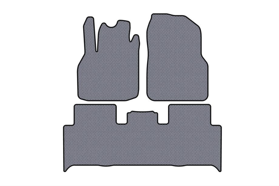 Renault Scenic/Grand 2003–2009 Gumové autokoberce Carsuit (2 řady, šedé) Image