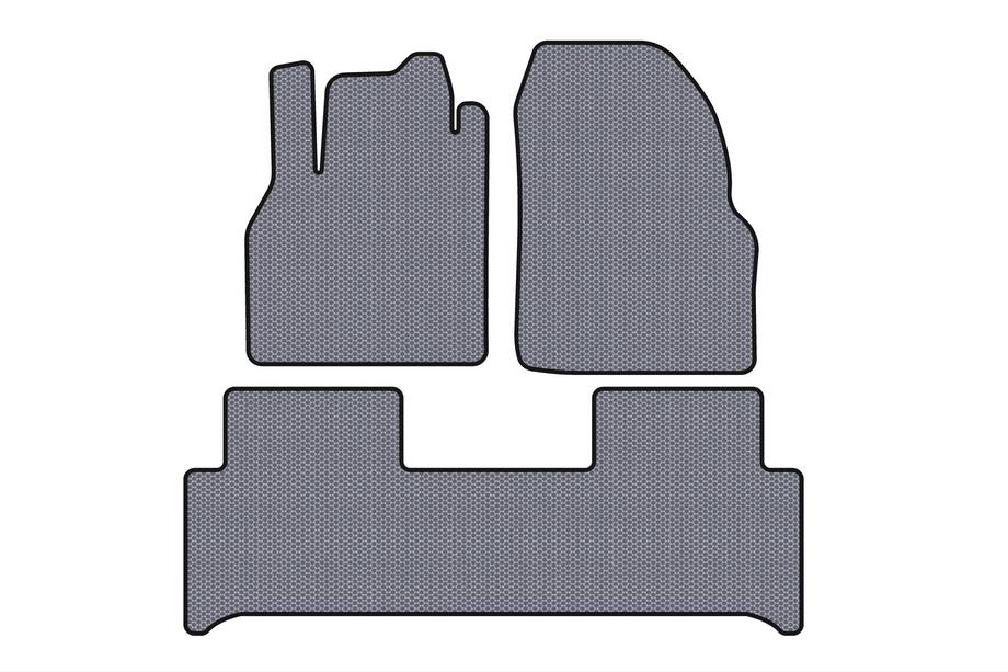 Renault Scenic/Grand 2003–2009 Gumové autokoberce Carsuit (šedé) Image