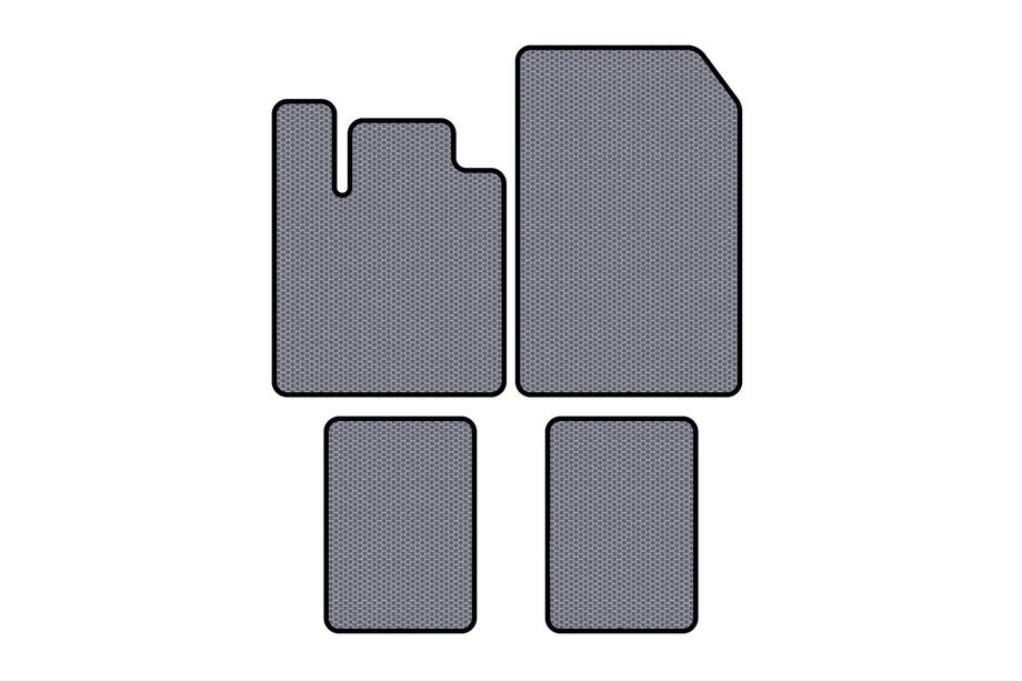 Renault Twingo 2007–2014 Gumové autokoberce Carsuit (šedé) Image