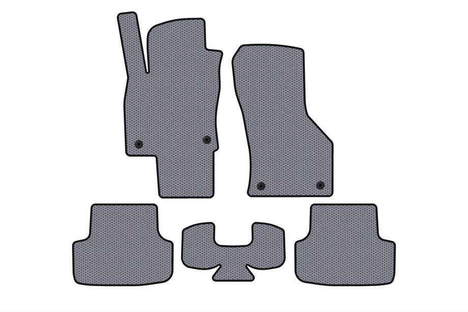 Seat Leon 2013–2020 Gumové autokoberce Carsuit (šedé) Image