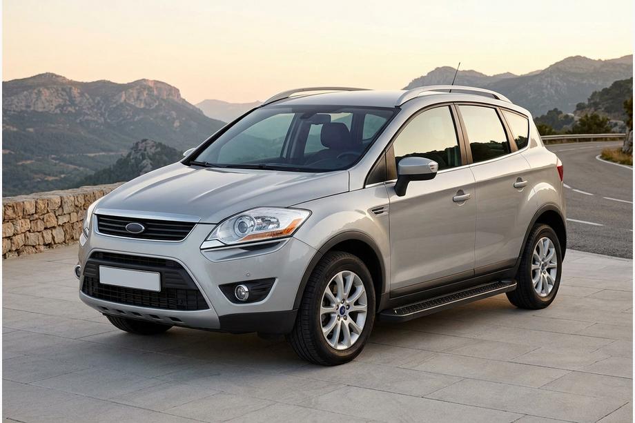 Ford Kuga 2008–2013 Boční prahy Allmond Black (2 ks, hliník) Image