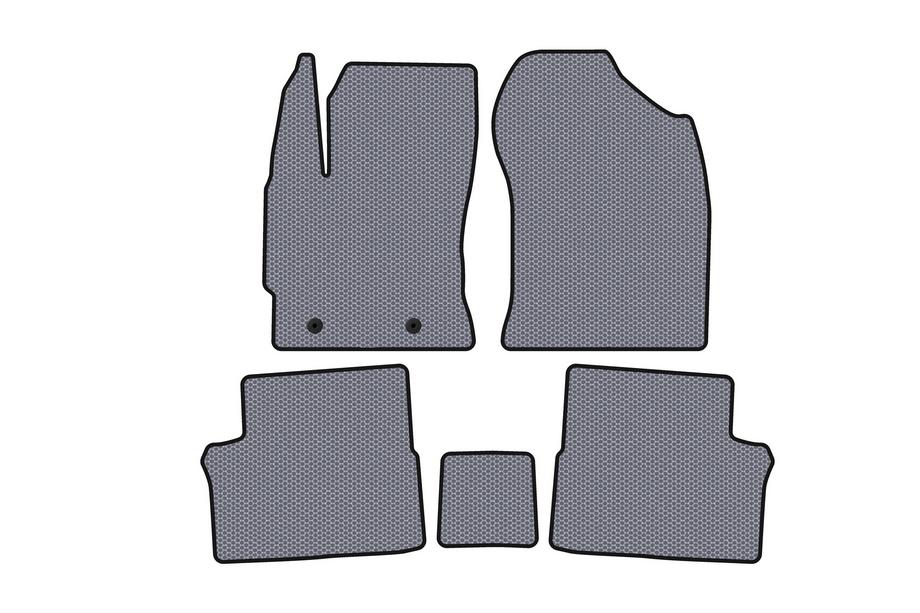 Toyota Auris 2012–2018 Gumové autokoberce Carsuit (šedé) Image