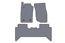Toyota Hilux 2006–2015 Gumové autokoberce Carsuit V2 (šedé) fotografie 1