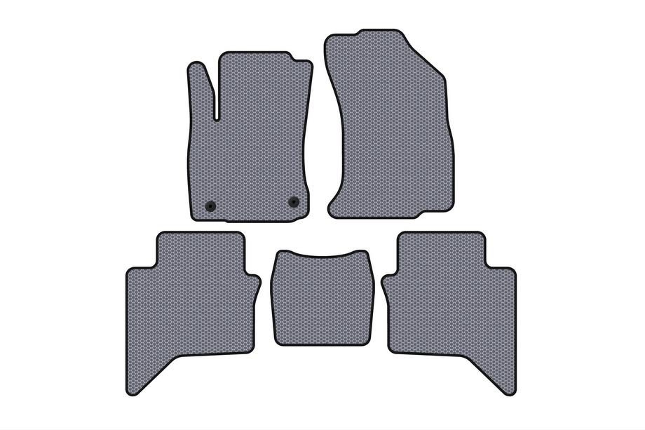 Toyota Hilux 2015– Gumové autokoberce Carsuit (šedé) Image