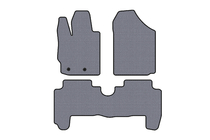 Toyota Yaris 2006–2011 Gumové autokoberce Carsuit (HB, 5dveřový, šedé) fotografie 1