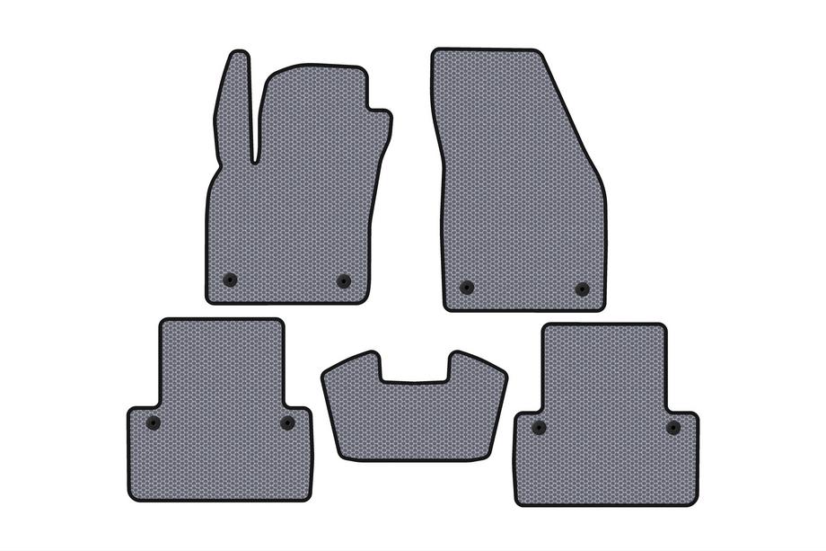 Volvo V50 2004–2012 Gumové autokoberce do interiéru Carsuit (2007-2012, SW, šedé) Image