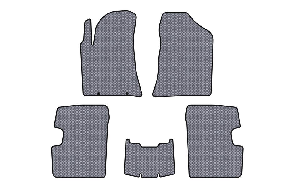 BYD F3 2013–2015 Gumové autokoberce Carsuit (SD, šedé) Image