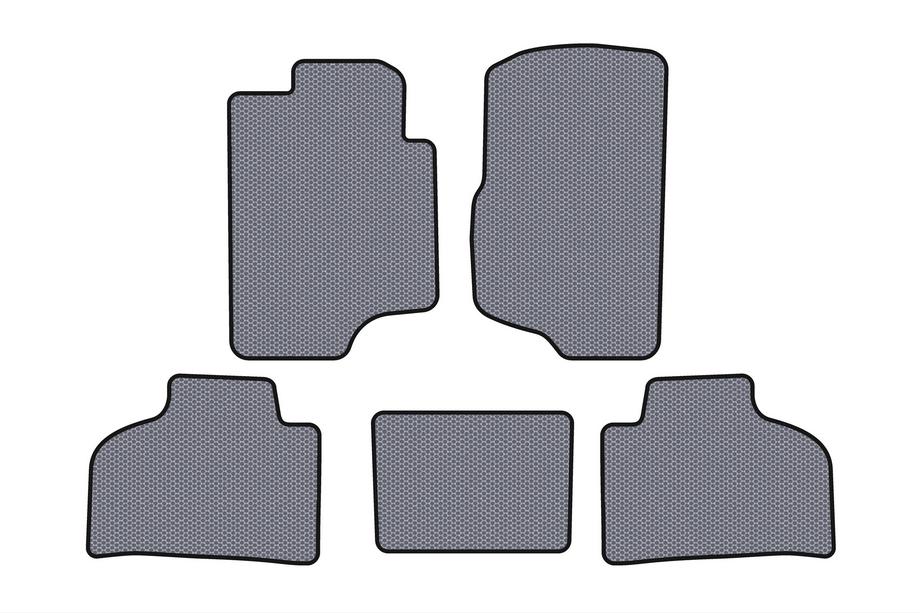 Chevrolet Silverado 2007–2013 Gumové autokoberce Carsuit (šedé) Image