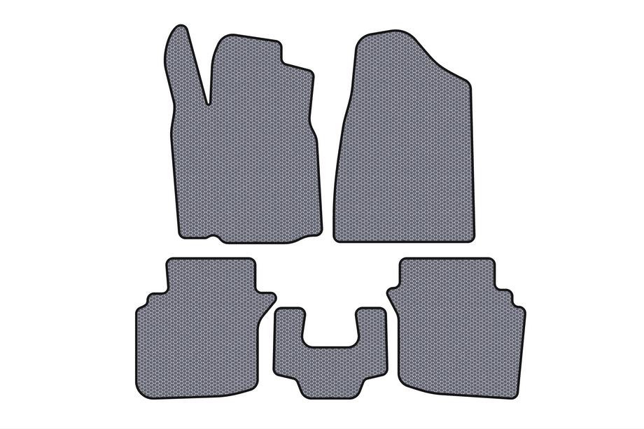 Chrysler Sebring II 2001–2006 Gumové autokoberce do interiéru Carsuit (2004-2006, šedé) Image