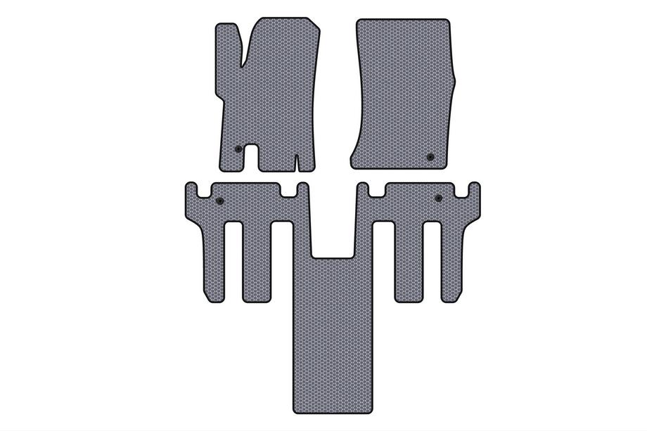 Ssang Yong Rodius Gumové autokoberce Carsuit 2004-2008 (2 řady, šedé) Image