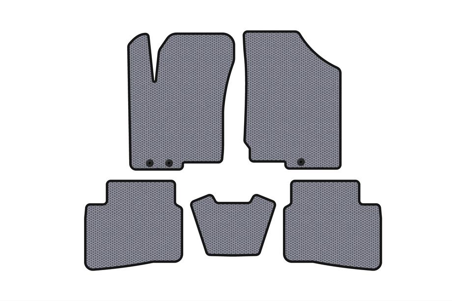 Kia Forte 2008–2024 Gumové autokoberce Carsuit (2008-2012, šedé) Image