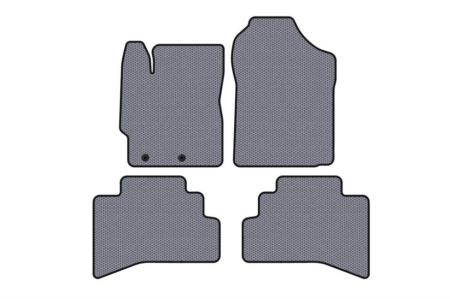 Toyota Prius C 2012–2019 Gumové autokoberce Carsuit (šedé) Fotografie 1