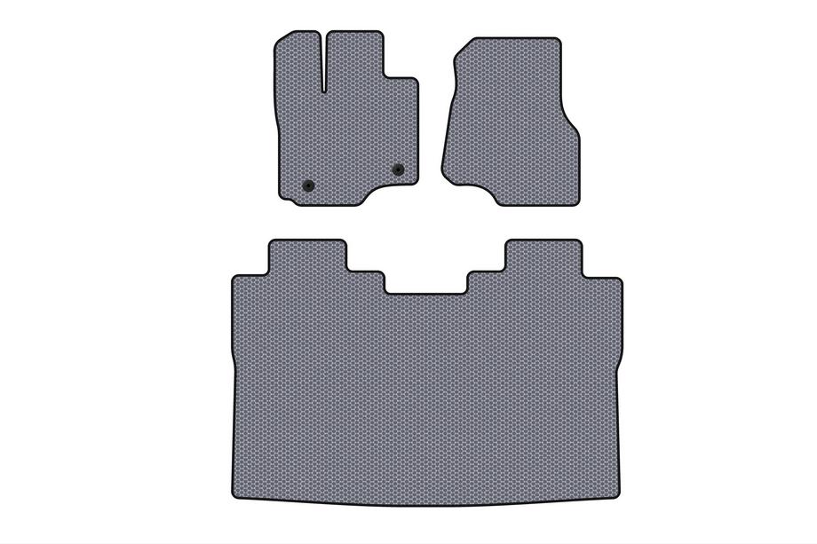 Ford F-150 2014–2021 Gumové autokoberce Carsuit (Raptor, šedé) Fotografie 1