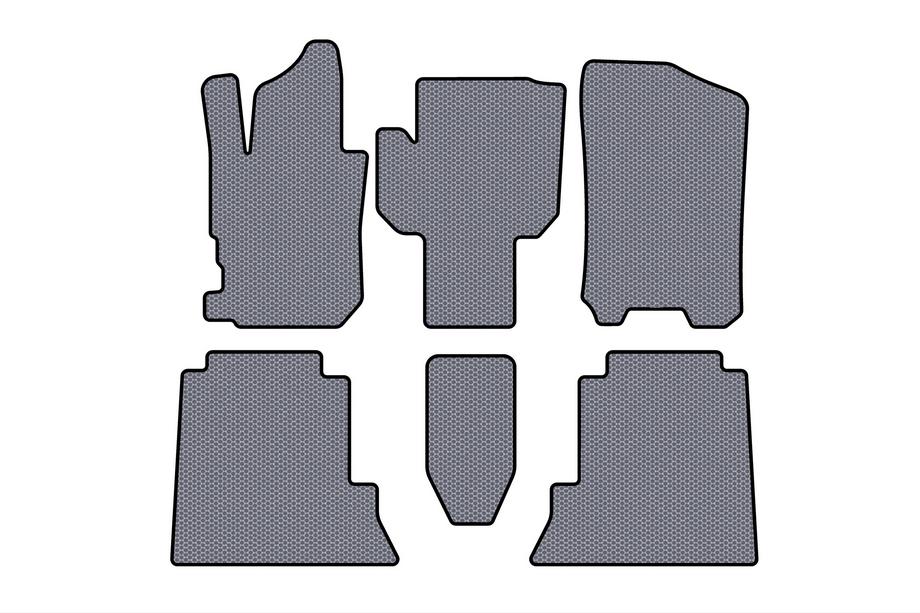 Honda FR-V 2004–2009 Gumové autokoberce Carsuit (šedé) Image