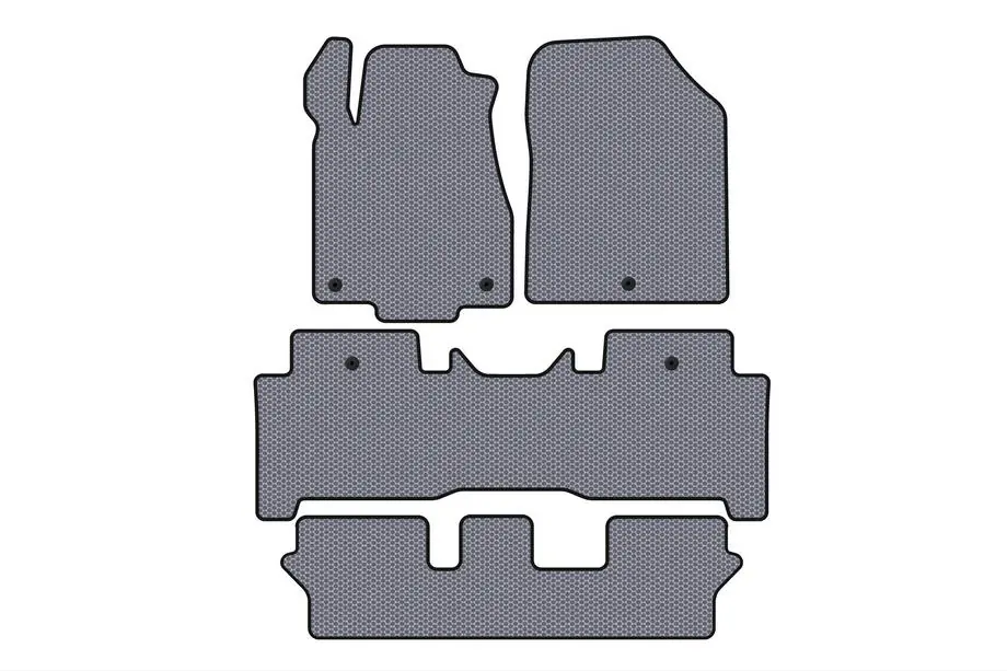 Acura MDX 2007–2013 Gumové autokoberce Carsuit (3 řady, šedé) Image