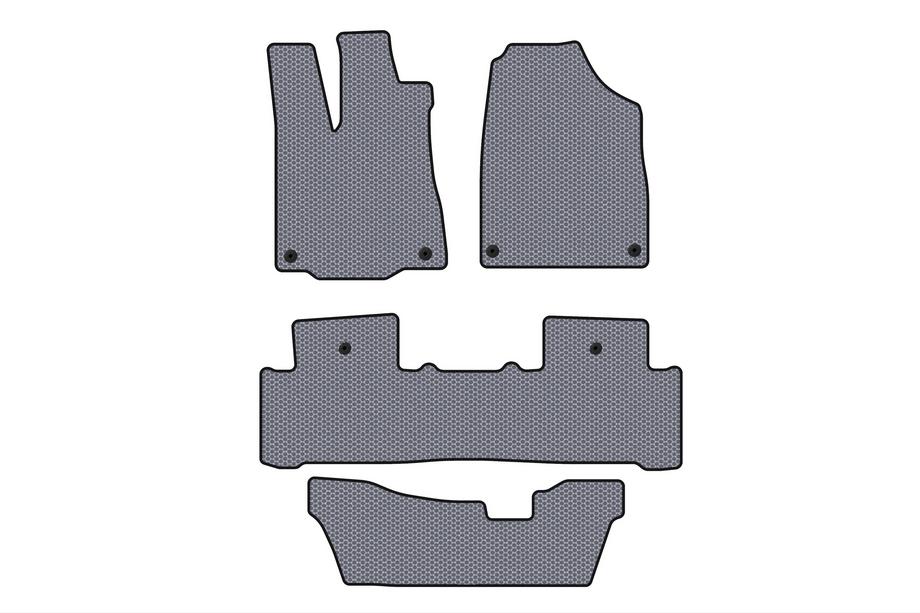 Acura MDX 2013–2020 Gumové autokoberce Carsuit (3 řady, šedé) Image