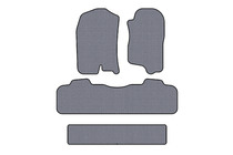 Chevrolet Tahoe 2007–2014 Gumové autokoberce Carsuit (3 řady, 2007-2014, šedé) fotografie 1