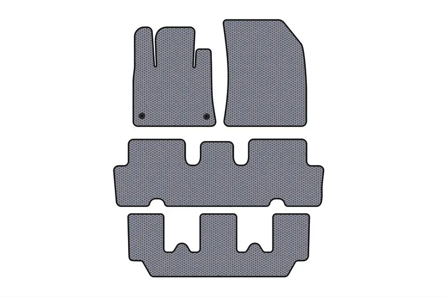 Citroen C-4 Picasso 2013–2022 Gumové autokoberce Carsuit V1 (3 řady, šedé) Image
